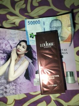 Product Review of [LIVE]LOUISSE CHOICE DOUBLE EFFECT RETINAL & RETINOL SERUM 30ml Anti-Aging Firming BPOM from M**a y**n 0