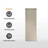 Gambar AZKO Forhom Venetian Blind PVC 60x180 cm - Krem Malt Horizontal Blind Window Slats Kerai Jendela Slatted Shade Tirai Bilah dari AZKO ID Kota Administrasi Jakarta Pusat 3 Tokopedia