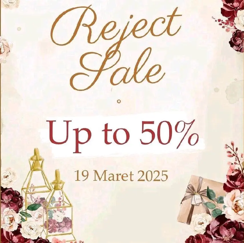REJECT Sale Ditsy edisi Maret 2025