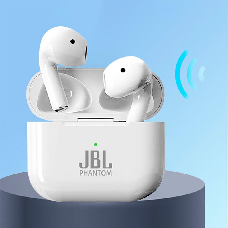 Tai Nghe Nhét Tai Nghe Không Dây, JBL Phantom, Bluetooth 5.3, Nhẹ, Trong Tai, Tai Nghe Chống Nước Thể Thao, Đi Kèm Với Labubu Miễn Phí, Tai Nghe Âm Trầm Âm Thanh Cao Cấp Nhập Vai, Có Hộp Sạc