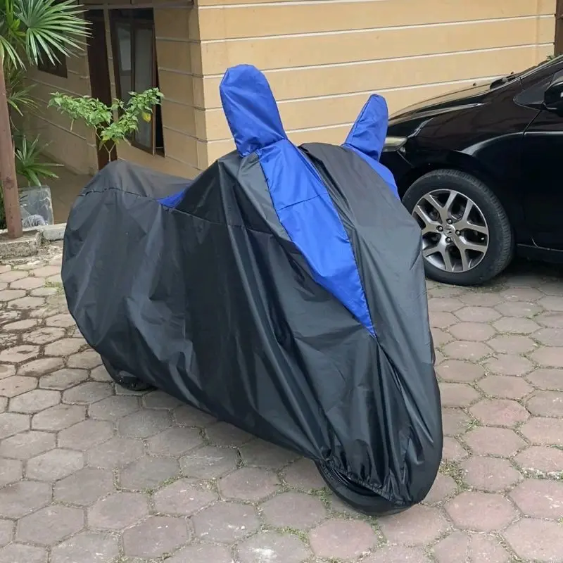 cover motor sarung motor MIO FINO pelindung motor waterproof bahan 100% polyester 3