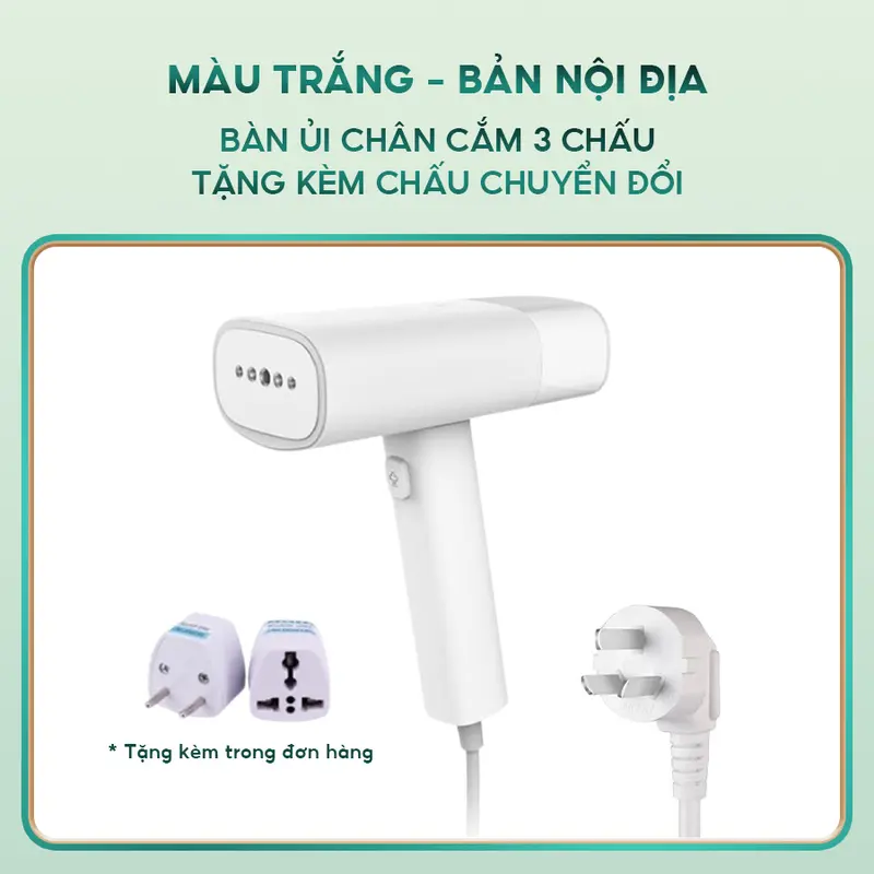 < ZhuZhu ưu đãi >  Bàn ủi hơi nước cầm tay Zanjia GT 306, dung tích 150ml, công suất 1300w, Tự động tắt, nhỏ gọn, tiện lợi,  dễ sử dụng. Ủi Quần Áo Là Quần Áo Bàn Là Hơi Bàn Là 7