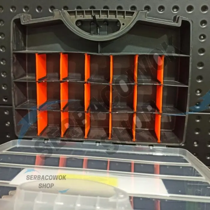 Kenmaster Plastik Box Slot Mini Tool Box With Handle Koper Termurah 2