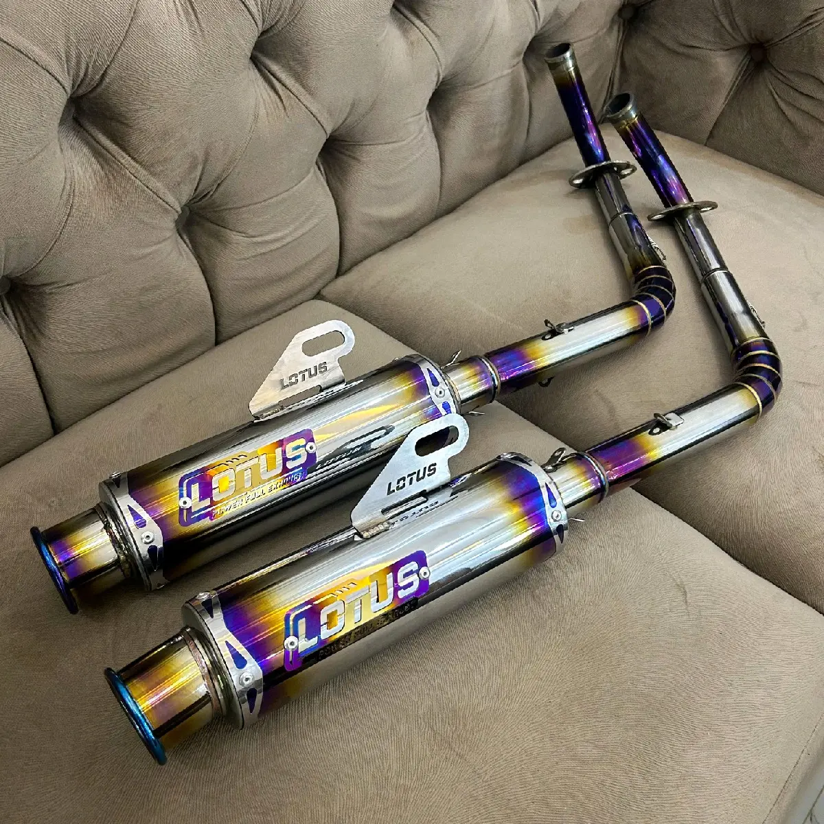 Knalpot LOTUS MODEL SALEMBA CEKLIS UNGU PNP AEROX, NMAX, VARIO, BEAT, SCOOPY, MIO KNALPOT SUDAH TINGGAL PASANG Motorcycle