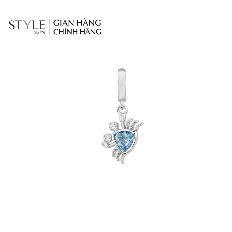 Hạt Charm Bạc đính đá STYLE By PNJ XMXMW060306
