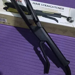 Catokan Pelurus Rambut Profesional Hair Straightener Temperatur Suhu Salon Smothing / Alat Pelurus Rambut Smoothing Four-gear temperature adjustment Ceramic Tourmaline Ionic Flat Iron Hair Straightener For Women Widen panel