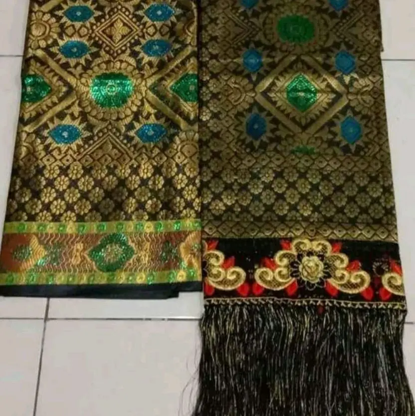 Songket Palembang dimensi bordir