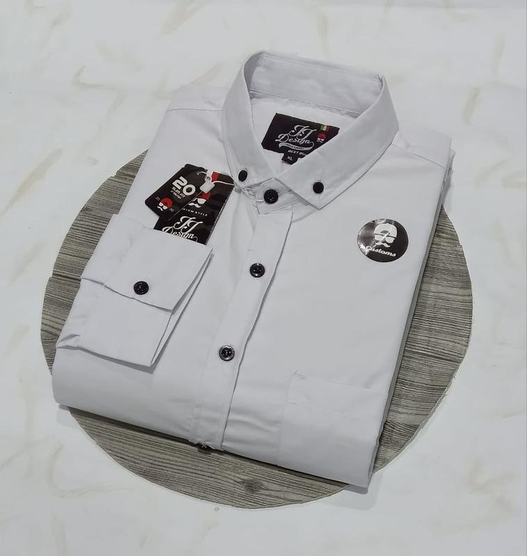 KEMEJA SEMI FORMAL JUMBO BIGSIZE TANGAN PENDEK DAN PANJANG BYR 6