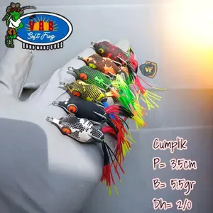 softfrog vab cumplik + lure + soft frog + umpan casting + umpan gabus + umpan toman + casting gabus + casting toman