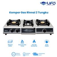 Gambar Kompor Gas Rinnai 3 in 1 Bisa Masak & Panggang - Api Biru Stabil RI524E - Warna dari UFO Elektronika Kota Surabaya 1 Tokopedia