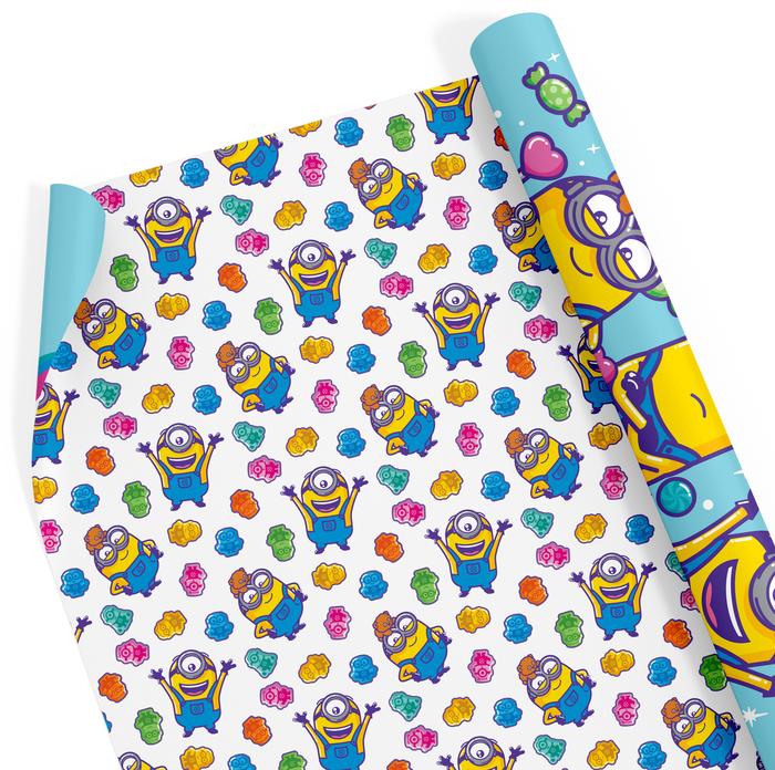 Gambar WRAPPING PAPER - KERTAS KADO - MINIONS - UMN010 dari Something Sweet Cards Kota Administrasi Jakarta Utara Tokopedia