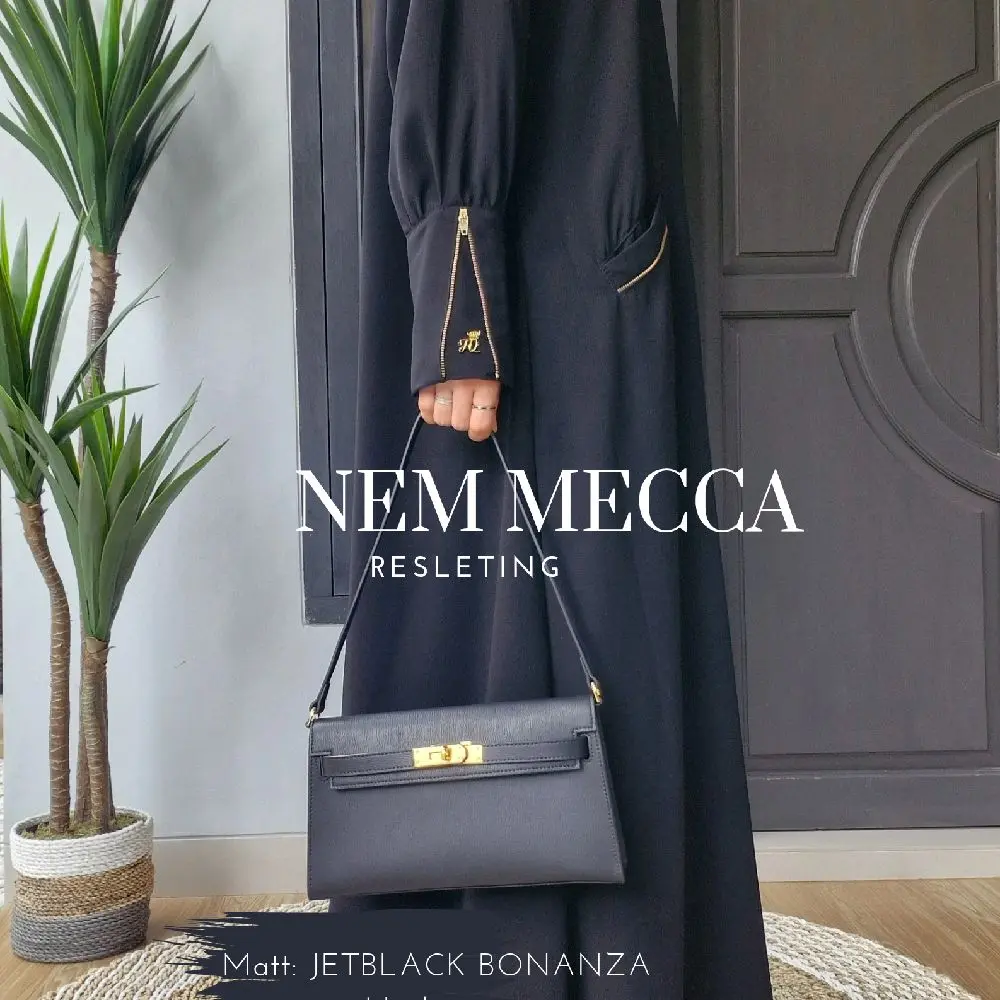 DRESS MECCA RESLETING / TWISS By FQueensha Kain Lembut Nyaman Muslim