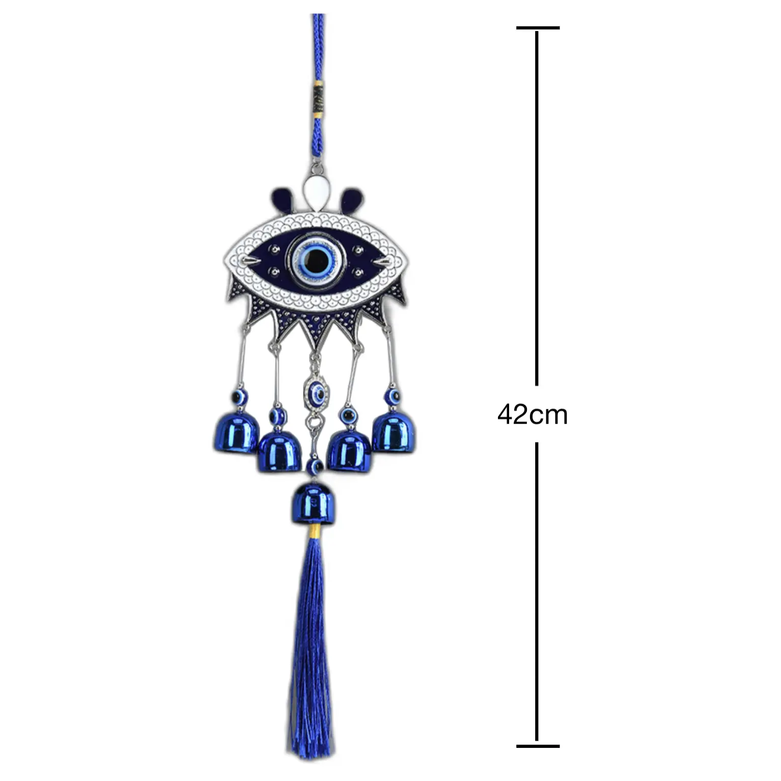 Evil Eye Wind Chime Fortune Hanging Accessories Lucky Charm