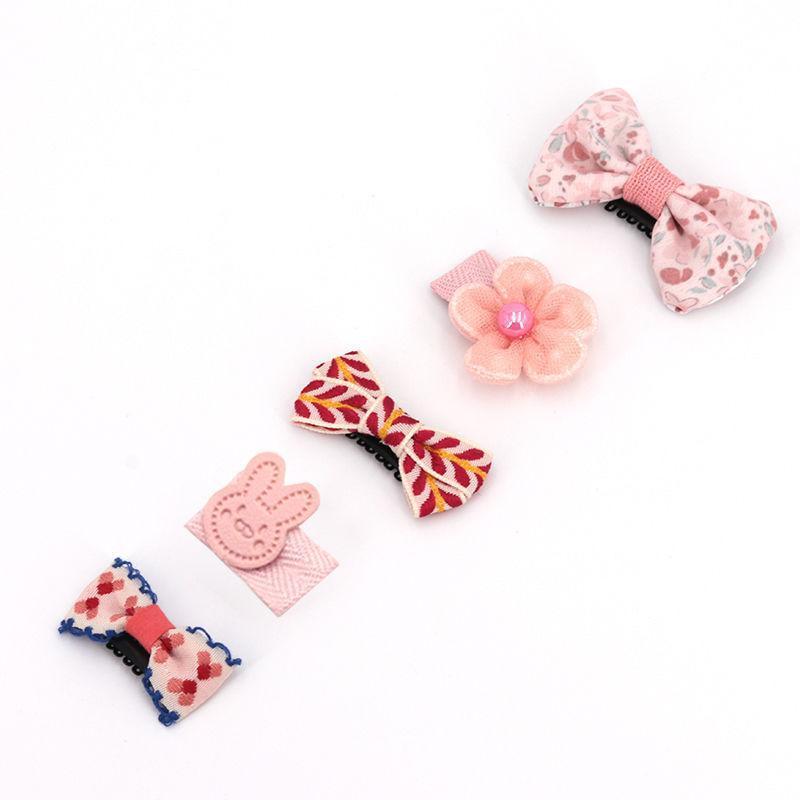 Product Introduction of Pet Dog Puppy Cat accessories cute hair clip / hair pin / fur clip Fruit Flower design 2