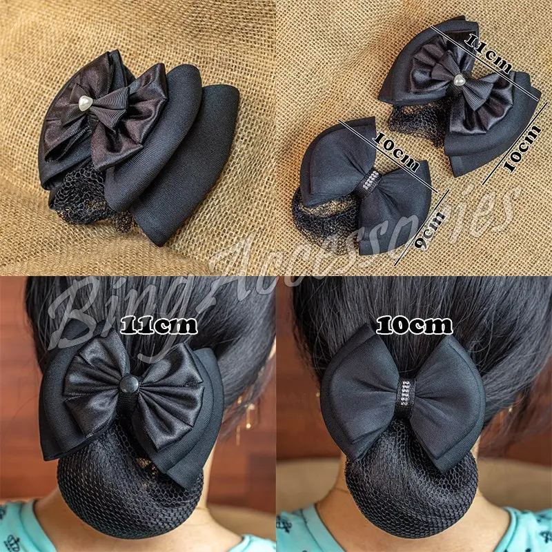 Harnet Pita Hitam Jepit Hairnet FS1341 - Aksesoris Rambut