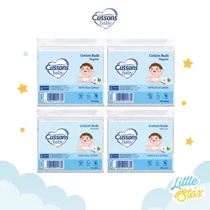 Cussons Baby Cotton Buds Reguler Extra Fine 100s 50s Pembersih Telinga Bayi Anak Lembut Halus