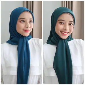 Promo BLUE EMERALD / GREEN EMERALD - Hijab Voal Paris Original, Hijab Segiempat Voal ( Hijab Warna Blue Emerald, Hijab Warna Green Emerald ) COD