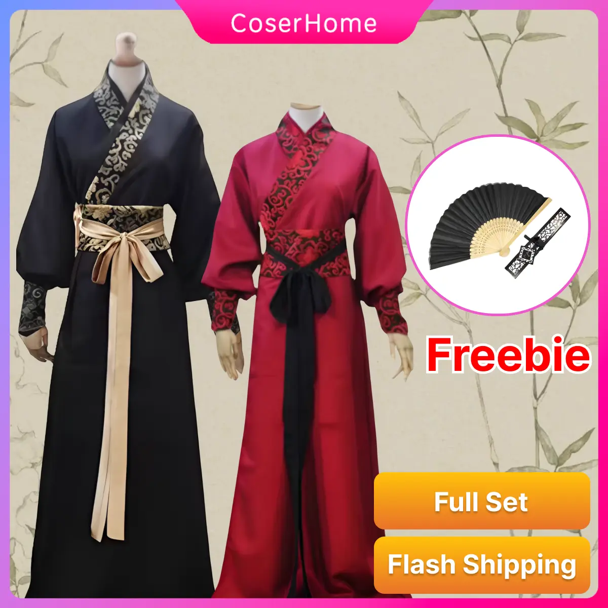Full Set Chinese Hanfu Costume for Men Adults Traditional Halloween un Clothes Cosplay Performance United Nation costume