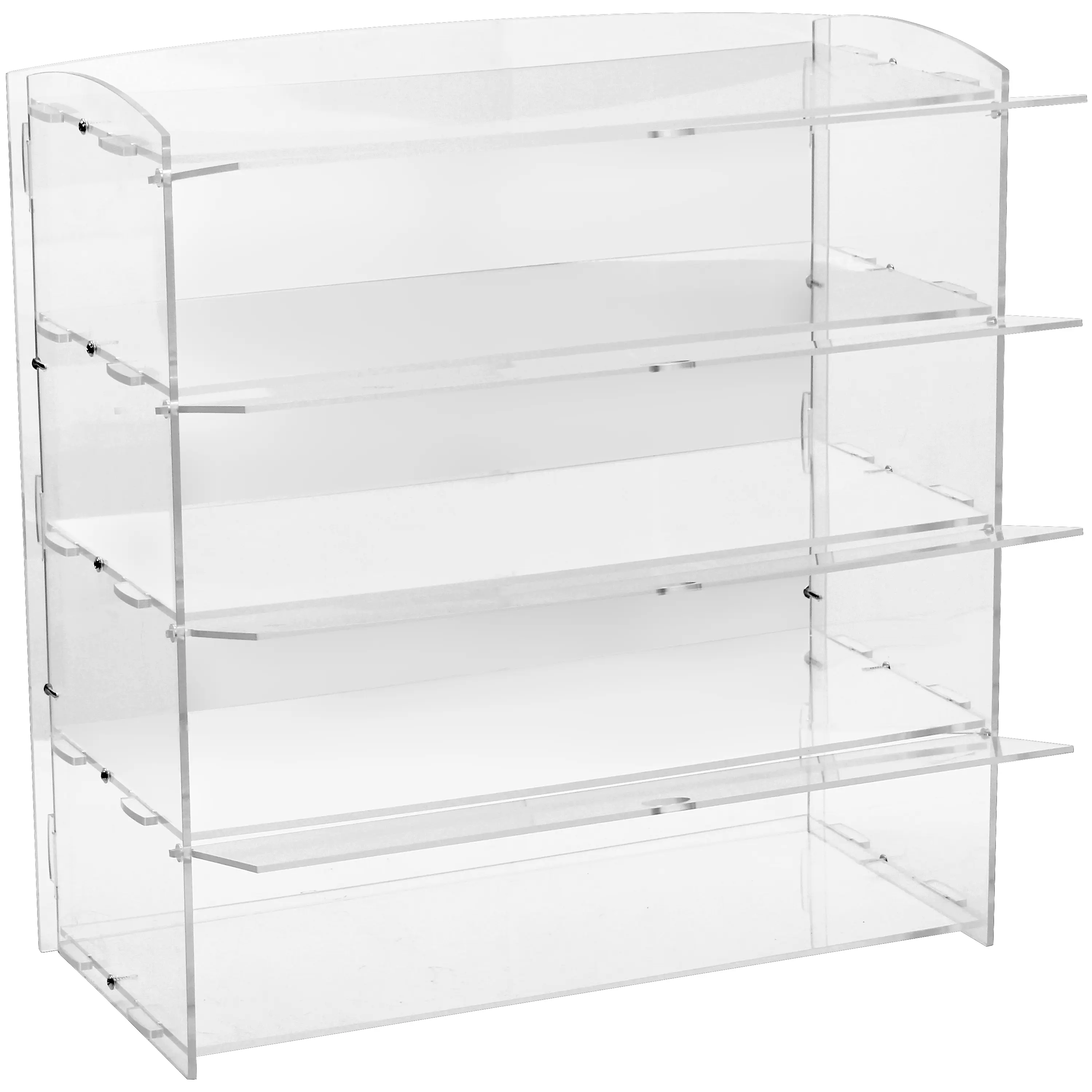 Display4top Acrylic Display Pastry Cabinet Cakes Donuts Cupcakes Pastries bathroom  rack  shelf