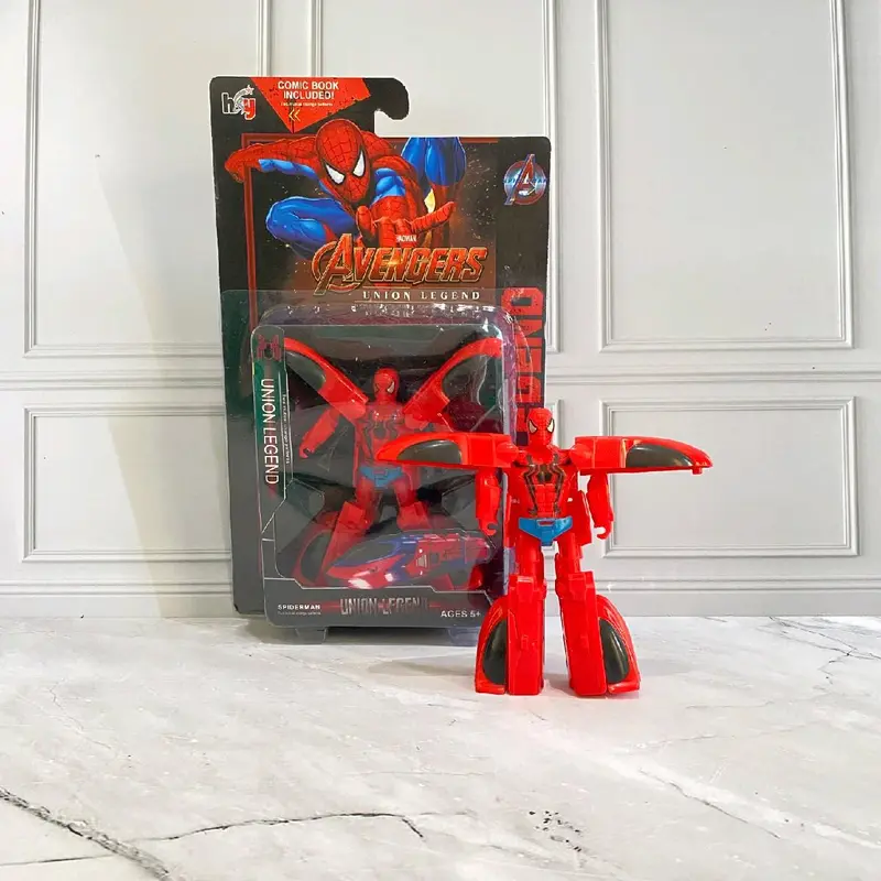 Mainan Robot Change Avenger Superhero / Bisa Berubah Jadi Robot / MAINAN ANAK AVENGERS 6