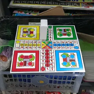 mainan ludo dan ular tangga 30cm x 30 cm