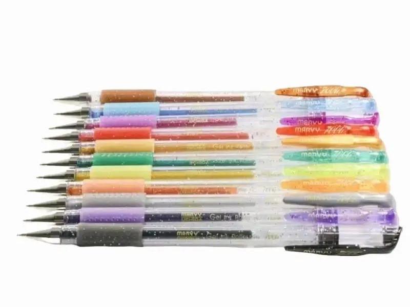 BÁN 3 CÂY CÓ LỰA MÀU Bút nhũ bút kim tuyến MARVY UCHIDA viết thiệp trang trí.