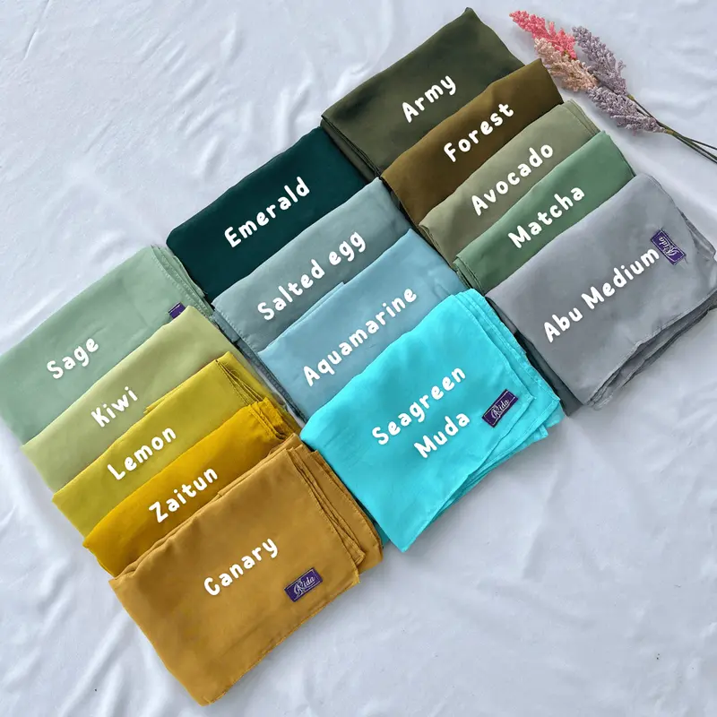 Hijab Segi Empat Bella Square Polycotton Premium Anti Letoy 4