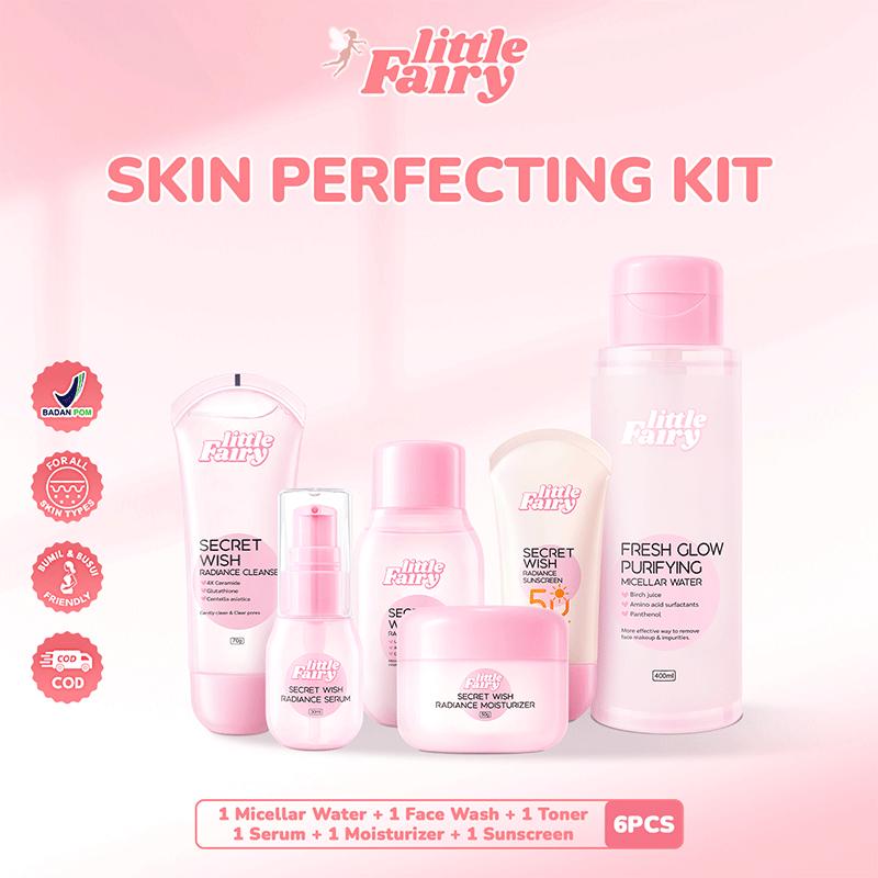 Product Introduction of LITTLE FAIRY Secret Wish Radiance Series Cleanser / Toner / Serum / Moisturizer / Sunscreen 18