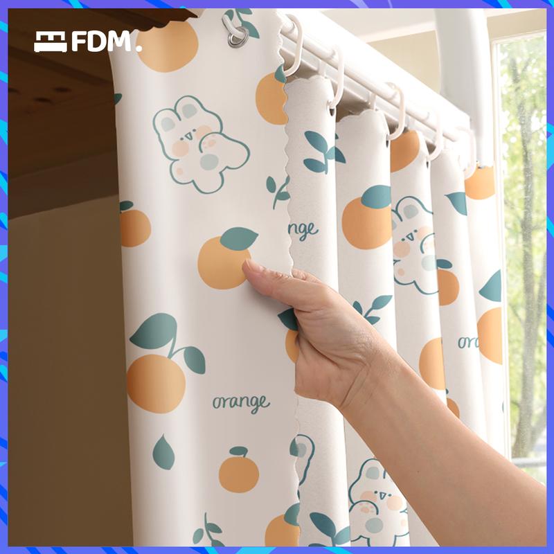 FDM Rèm giường ký túc xá sinh viên, chất liệu thoáng mát, kèm dây và móc treo chắc chắn, dễ lắp đặt, chắn sáng tốt, bảo vệ quyền riêng tư, mang lại không gian nghỉ ngơi thoải mái