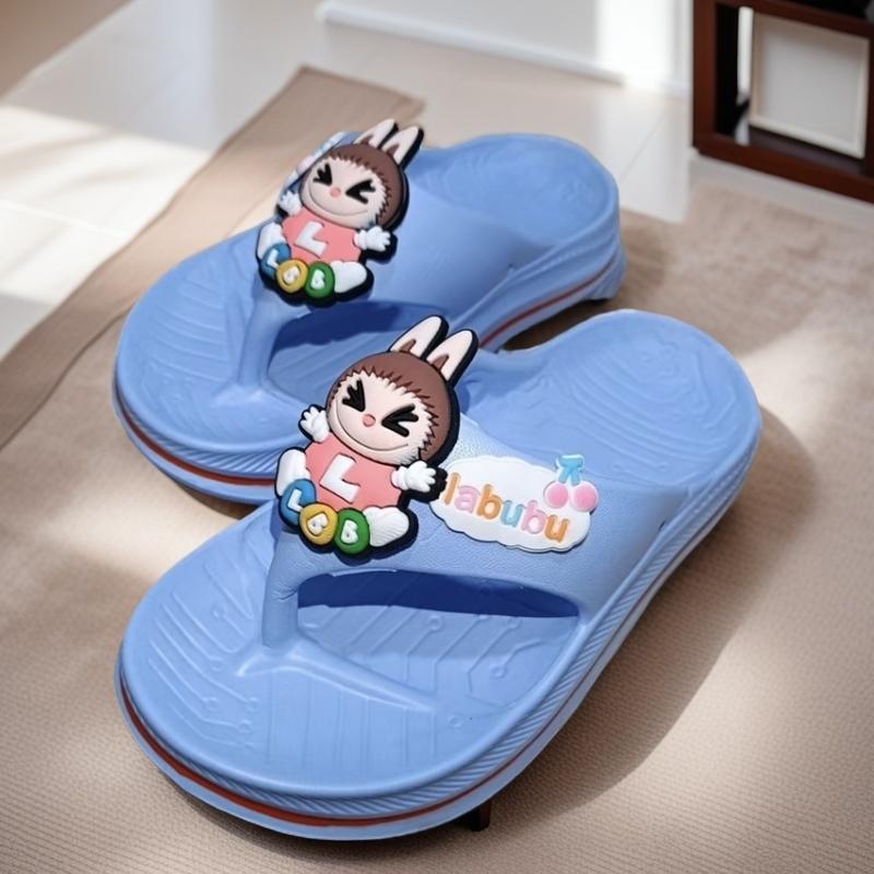 KUBULUN Sandal Jepit Anak Perempuan Musim Panas - Anti Slip, Anti Air, Anti Bau - Cocok untuk Outdoor, Pantai, dan Sepatu Santai. Promo Produk Baru! sandal  baim Fashion