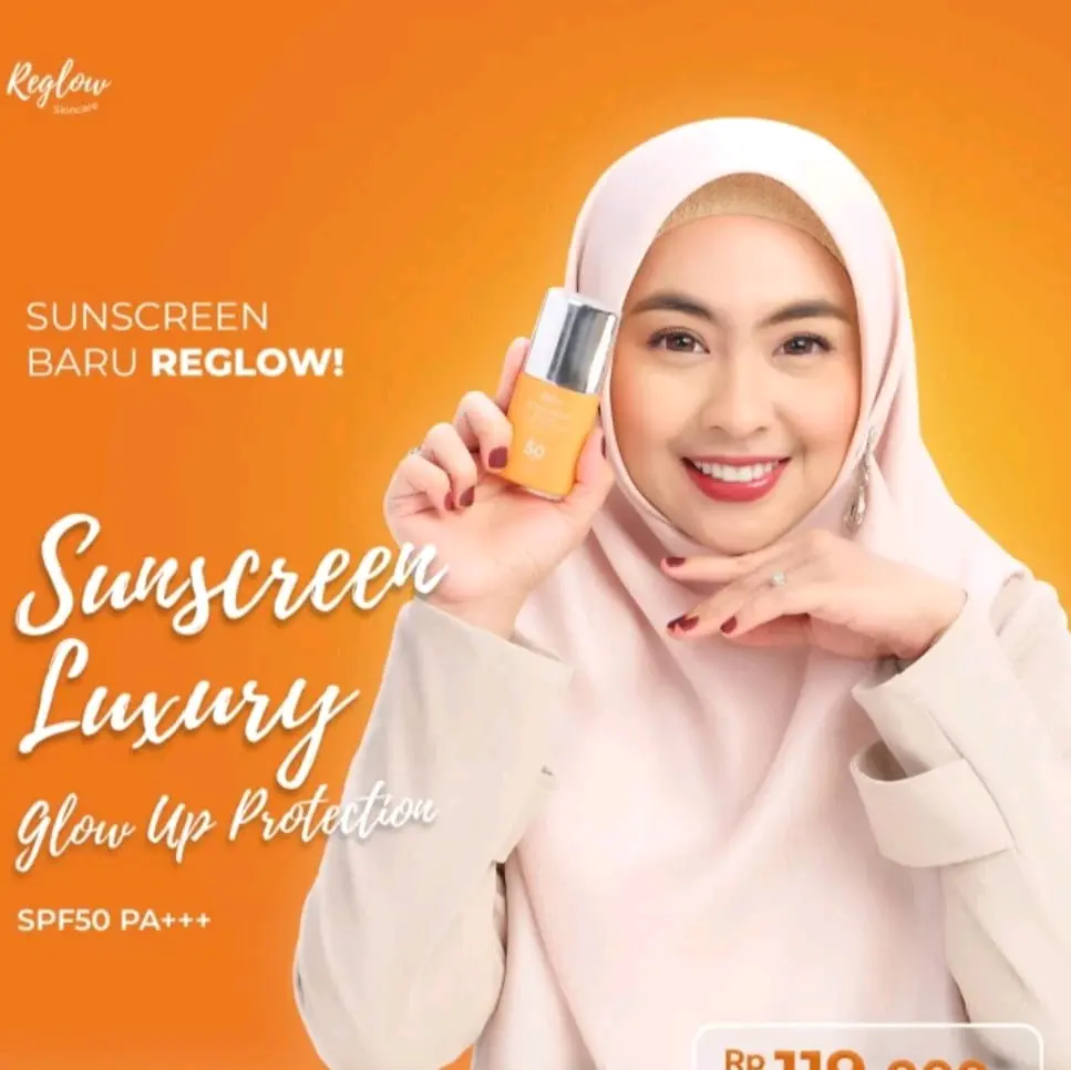Reglow sunscreen luxury glow up protection