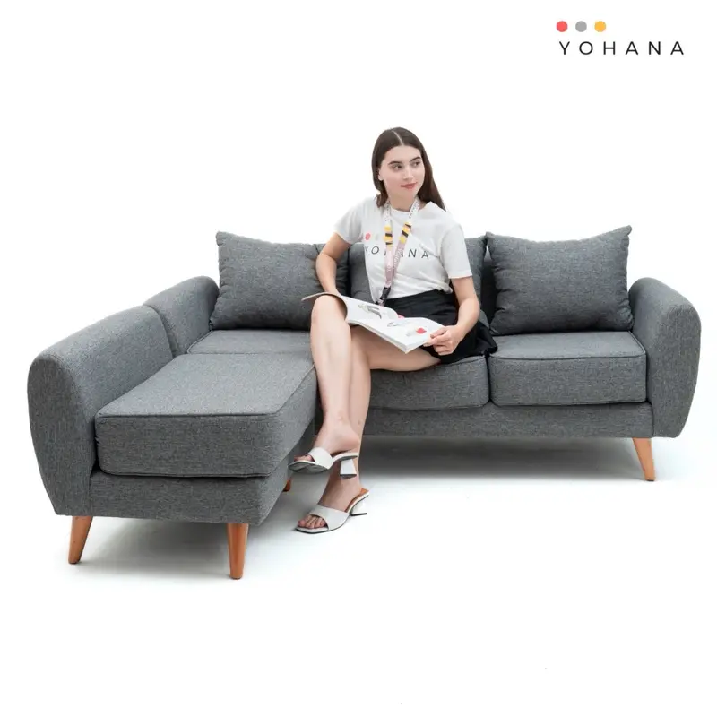 Yohana Sofa Arabela L Sudut 3 Dan 2 Dudukan Minimalis 2