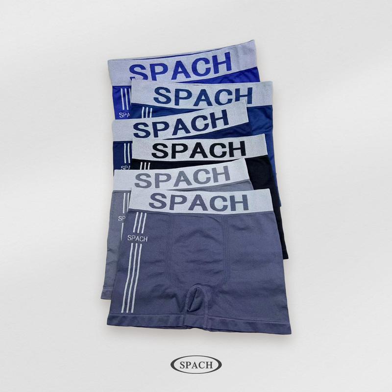 [ISI 3 PCS] M017 - Spach - Celana Dalam Boxer Pria Seemless | Celana Dalam Pria L - XXL | Elastis, Nyaman, Lembut 4