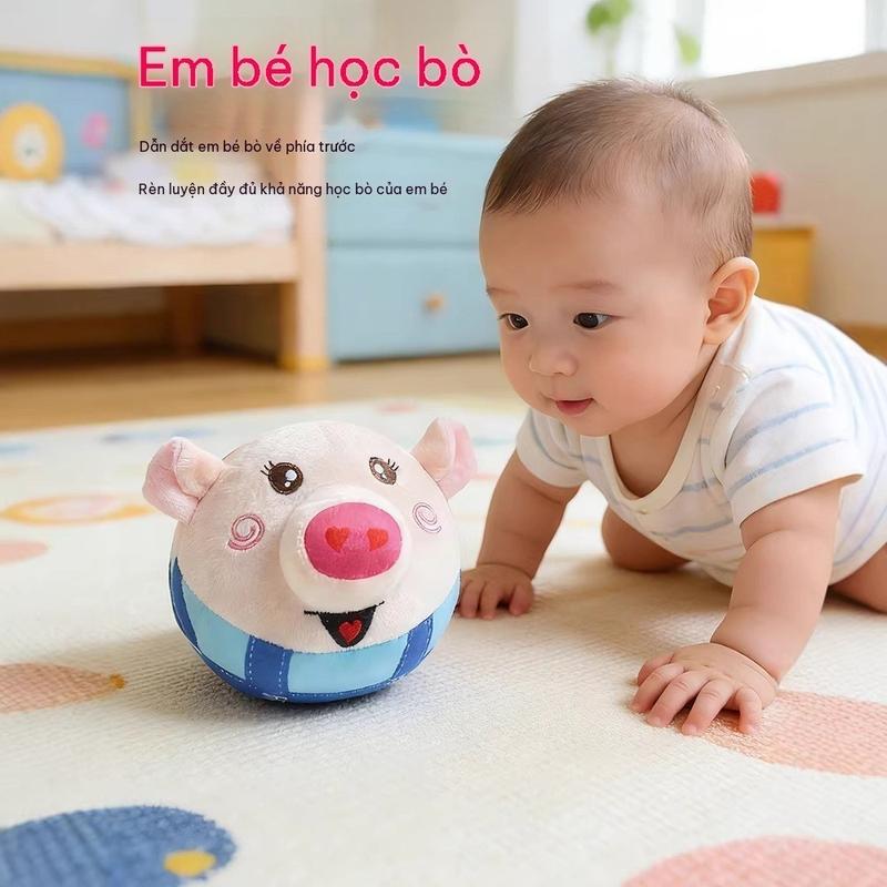 Đồ chơi heo nhảy phát nhạc cho bé, đồ chơi dỗ trẻ em vui nhộn