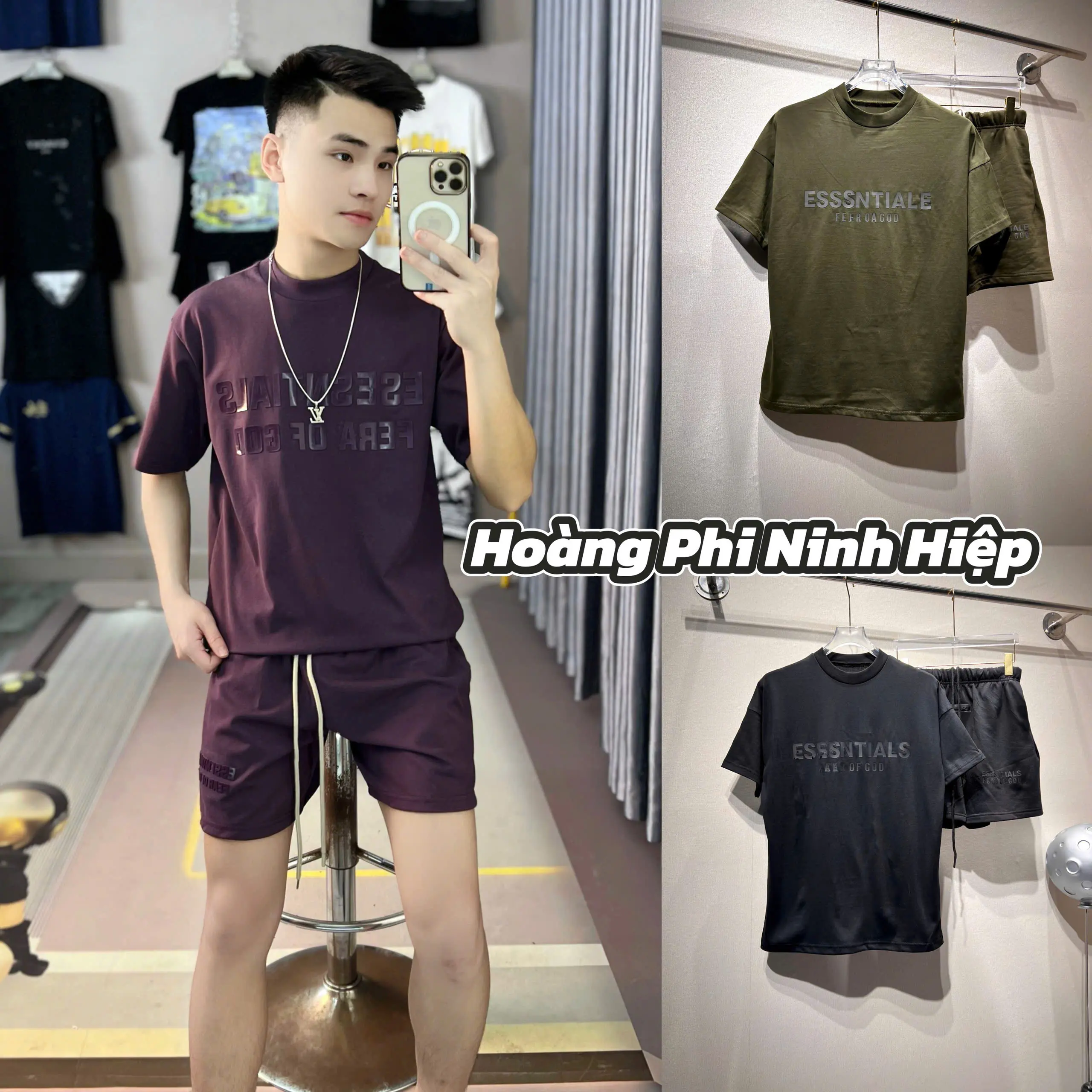 [SIÊU CẤP] Bộ Cộc Thể Thao Ốc Sên 1.9 Chất Cottong Lạnh Màu Tím  Định Lượng 310gsm Hottreand 2025