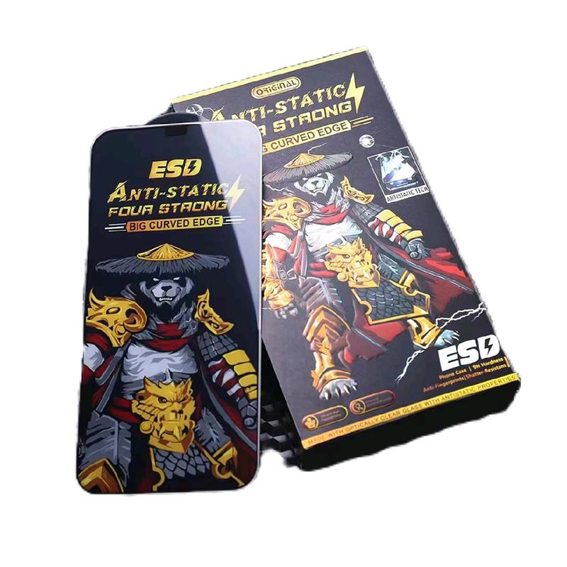 Tempered Glass Bening ESD PANDA Anti Static For oppo A77s A15 A16 A17 A17k A18 A38 A5s A3s A1k Layar Protector Lcd 2