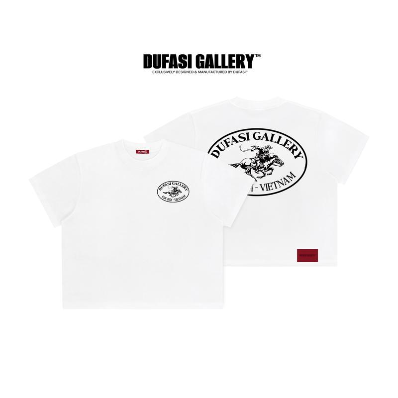  Áo Thun Nam Nữ Unisex Form Boxy DUFASI - 100% COTTON   280GSM - HORSEDU 