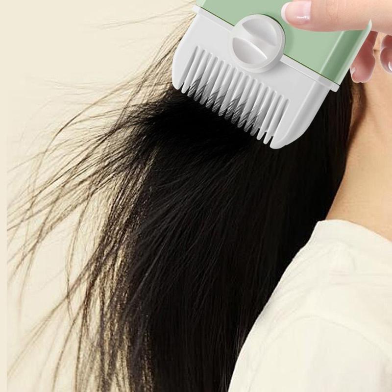 Portable 2 in 1 Bangs Trimmer Replaceable Styling Tool Hair Trimmer Adjustable Baby Hair Cut Hair Cutting for Women Beauty 5