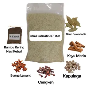 Beras Basmati 1 liter 770gr gratis bumbu kebuli