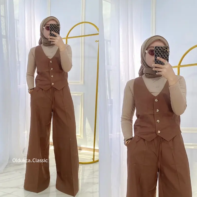 Gaudy set, vest dan celana 7