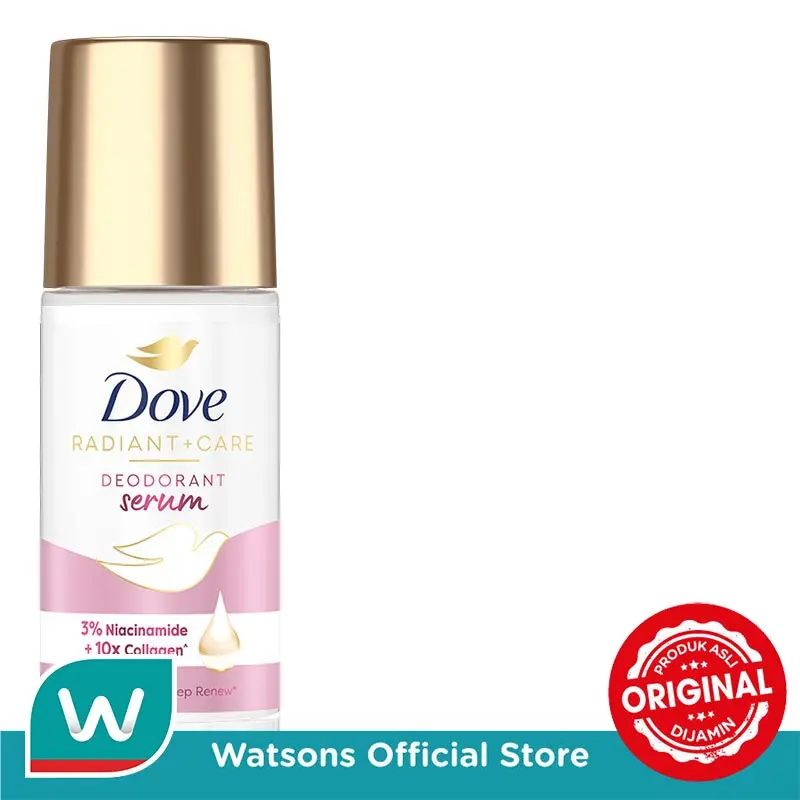 Dove Deodorant Serum Roll On 3% Niacinamide + 10x Collagen 40ml 1