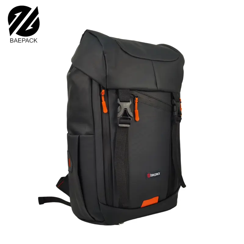 Baepack Tas Ransel Traveling Muncak Hiking Gunung  Anti Air Seri Herkules Original Sekolah Kuliah 1 Hitam Pria Wanita Mudik 2