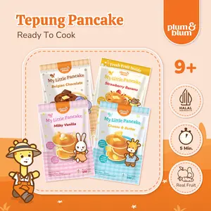 Tepung Pancake Vanilla Chocolate Cheese Snack Mpasi