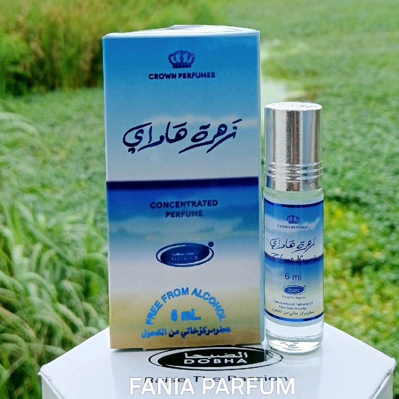 Parfum Dobha roll on Aroma Zahrat Hawai 6ml/ Minyak Wangi Tahan Lama Perfume Botol Kuku 3
