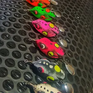 Soft Frog Killer "Foxy" Anti Mocel Uk.3,5cm, Dh #1