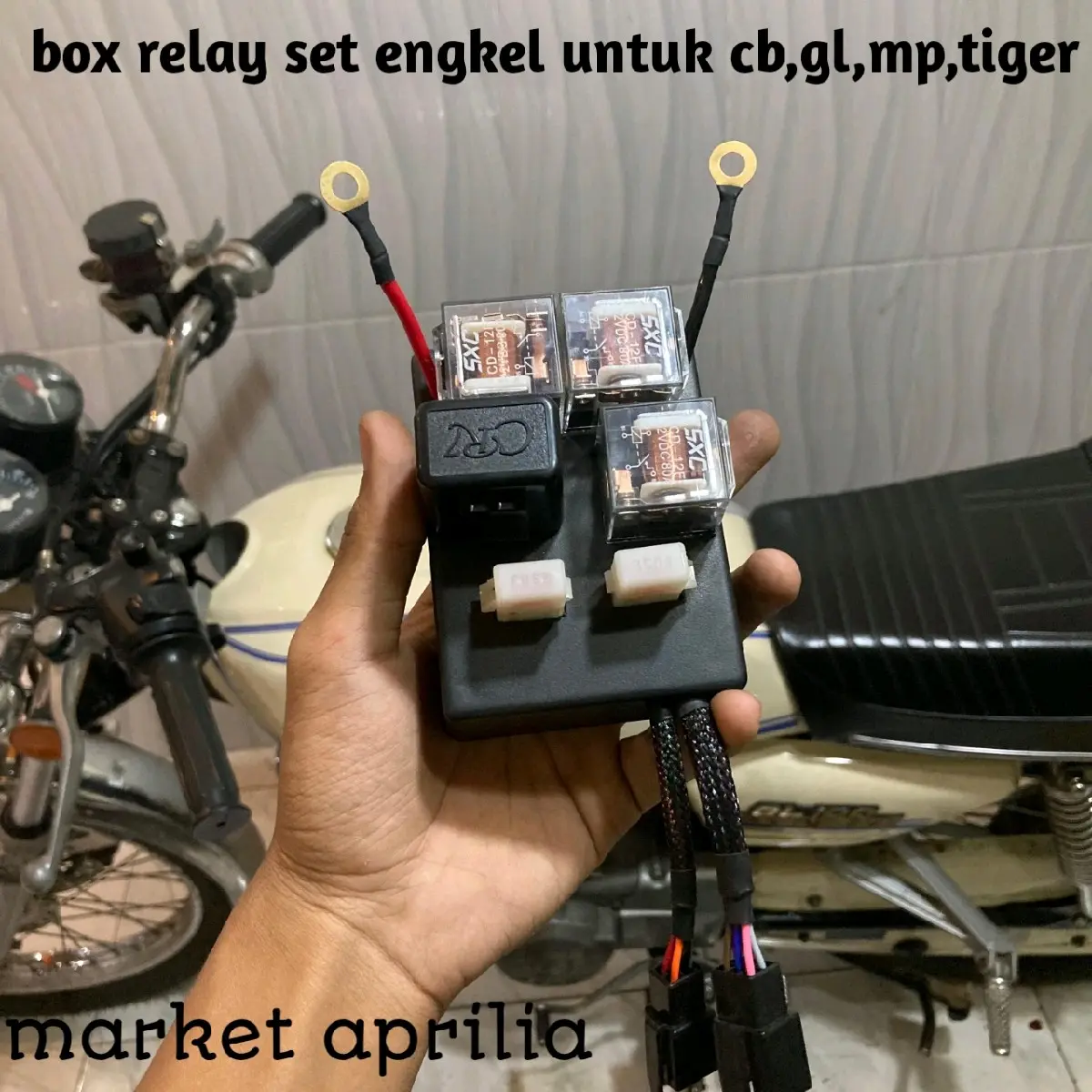 box relay set pnp cb, gl, mp, tiger/box ralay tanpa relay dan fleser/box relay saja Kabel