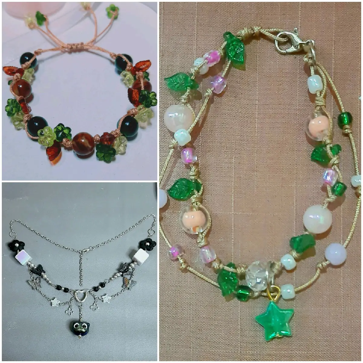 Custom Kalung / Gelang Kirim Foto Pilih Saat Live