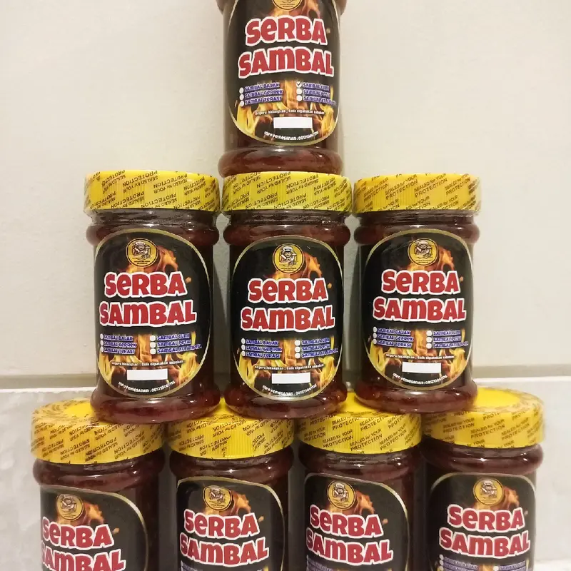 Sambal Cumi extra pedas gurih 0