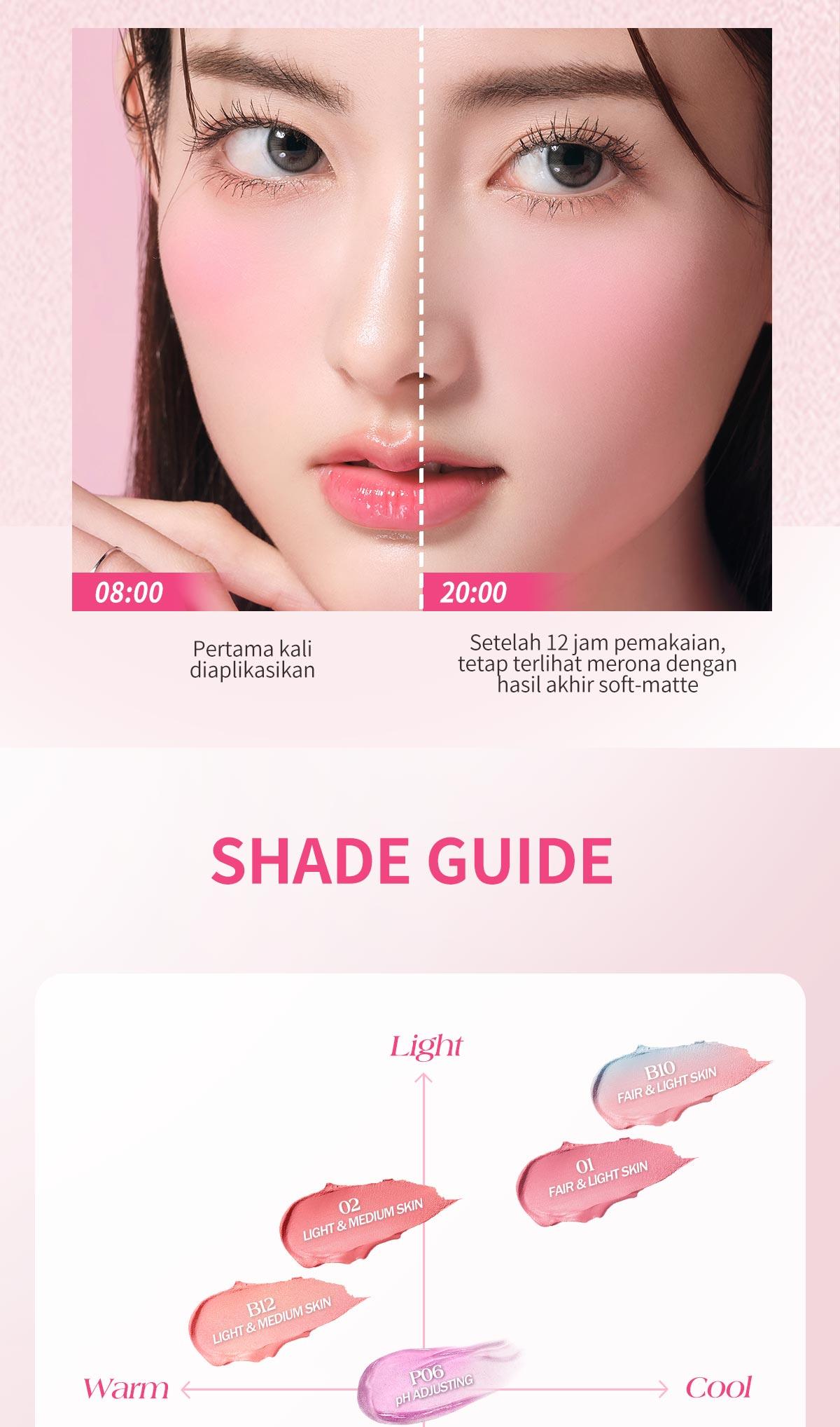 【NEW SHADE】 BNB Barenbliss Moist Mochi Paste Powder Blush 4.5g | Cheek, Lip, Eyeshadow pH-Adjusting Cream Blush On High Pigmented Tahan hingga 12 jam Lasting Color Ringan Blendable & Melembapkan Tampilan Sehat Seharian dengan 3X Botanic Infusion & Vit.E