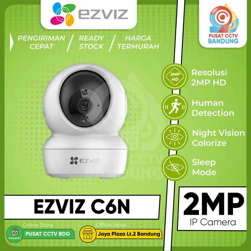 CCTV Camera Wireless EZVIZ C6N 2MP Indoor Wifi Camera Series 0
